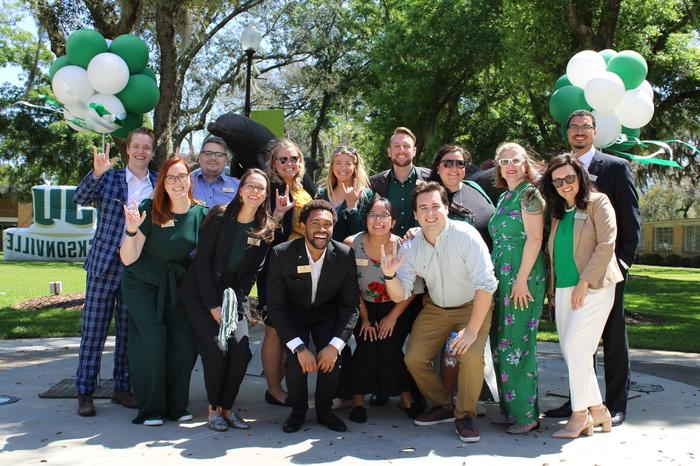 Group photos of the Admissions Counselors. 